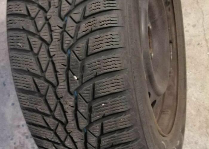 Grajewo ogłoszenia: Sprzedam koła po jednym sezonie zimowym 215/60/16, rozstaw szpilek...